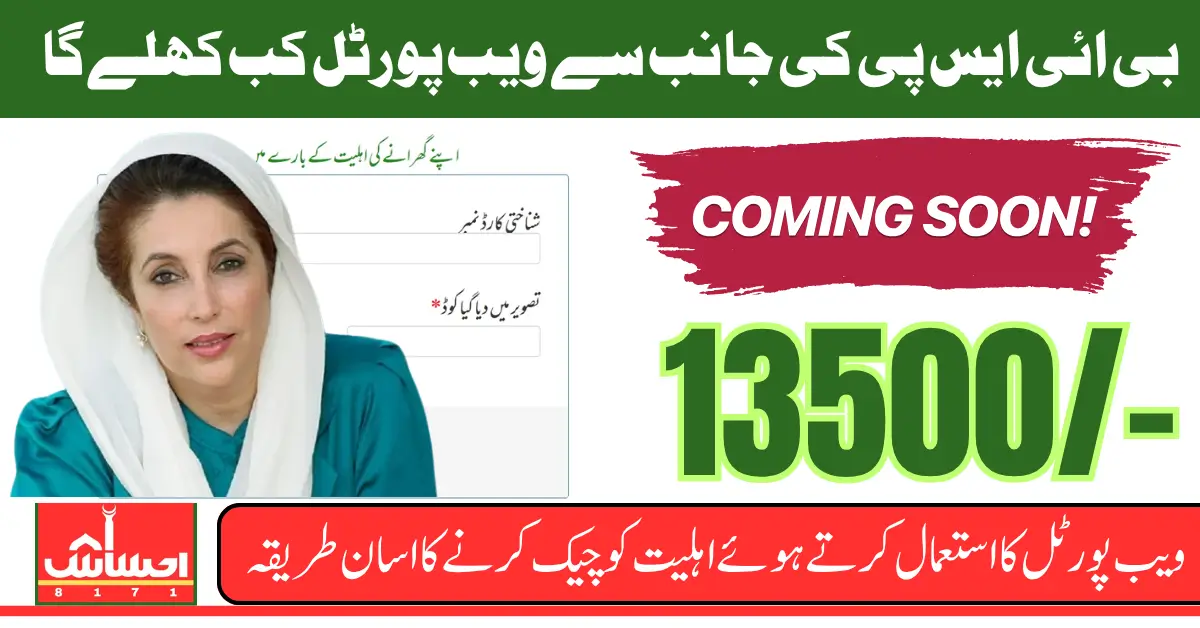 BISP 8171 Portal Upgrade 2025 To Check 13500 Payment Online Know Details Step By Step